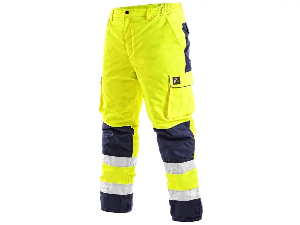 Pantaloni CARDIFF Alta Visibilità Imbottiti da Uomo