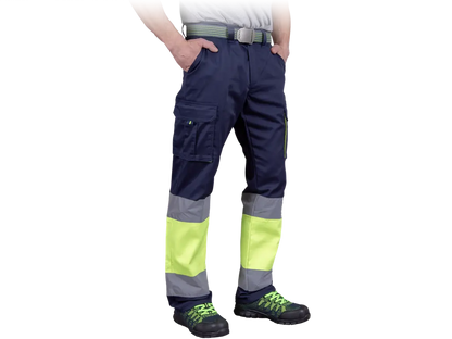 pantaloni protettivi uomo alta visibilità classe 1 BAX