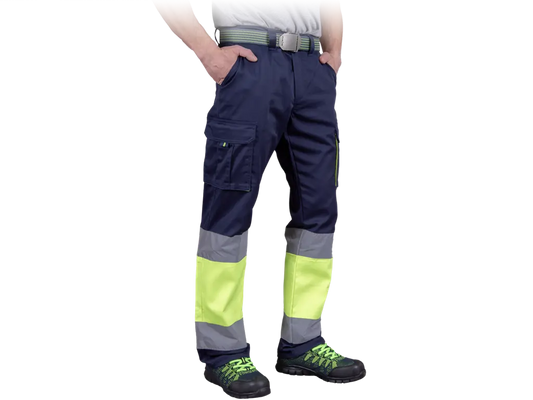 pantaloni protettivi uomo alta visibilità classe 1 BAX