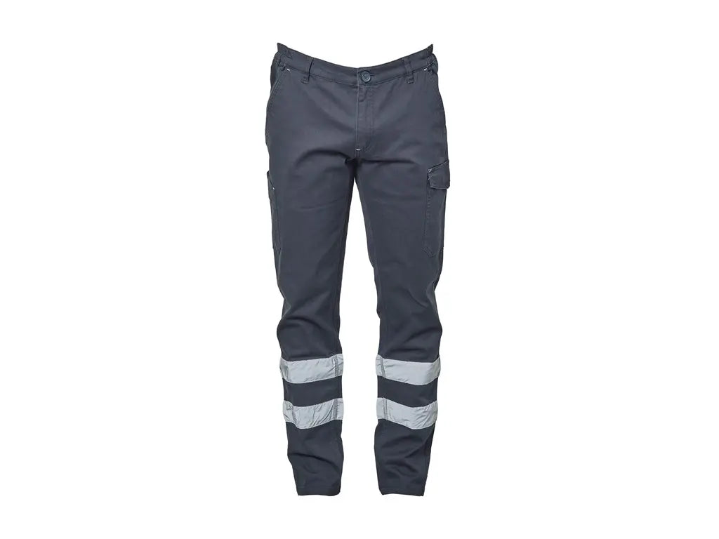 pantalone lavoro con zip YKK e cuciture rinforzate