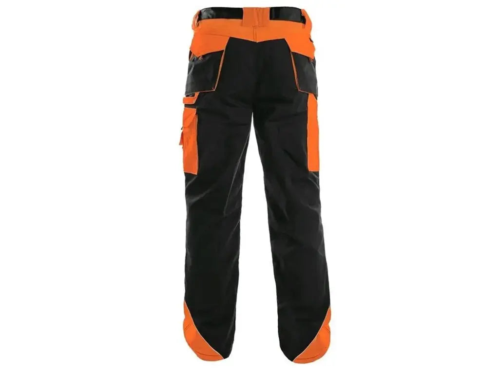 Pantaloni da Lavoro CXS SIRIUS BRIGHTON Uomo Nero/Arancio – Fine Serie