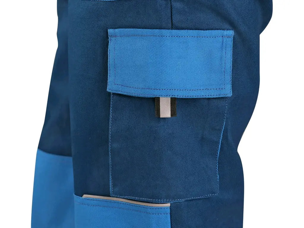 Pantaloni da lavoro LUXY tasca laterale porta cellulare e accessori riflettenti