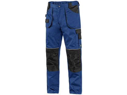 Pantaloni da lavoro Orion invernali uomo blu-nero 