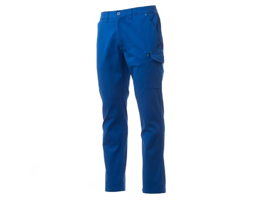 Pantaloni da lavoro invernali PAYPER Power Stretch Royal in cotone 300g Multitasche