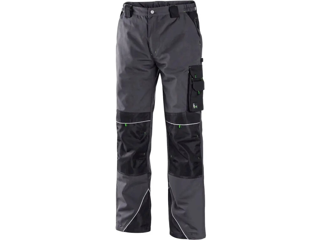 Pantaloni da lavoro SIRIUS uomo colore grigio e verde