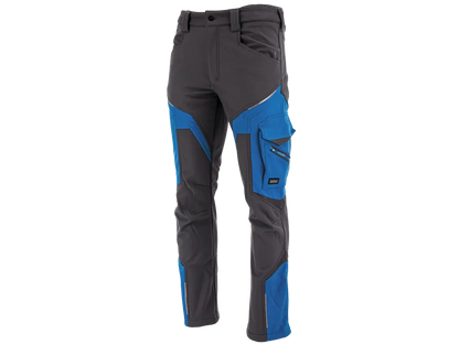 Pantaloni da lavoro softshell COMFORT WINTER blu antracite