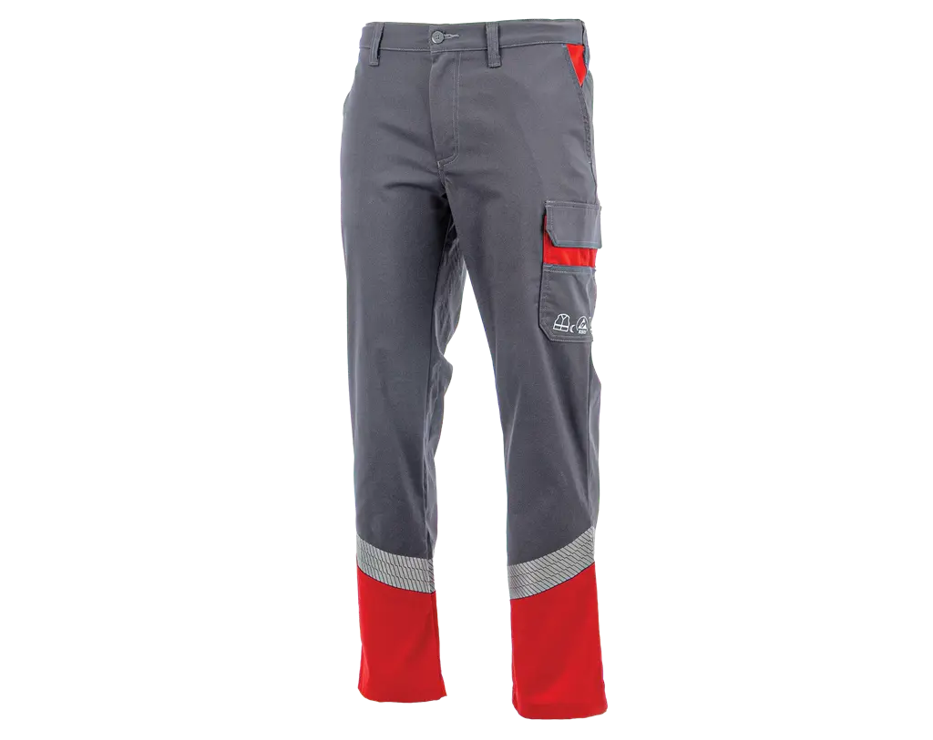 Pantaloni da lavoro ESD antistatici PIORUN FLEX vista frontale