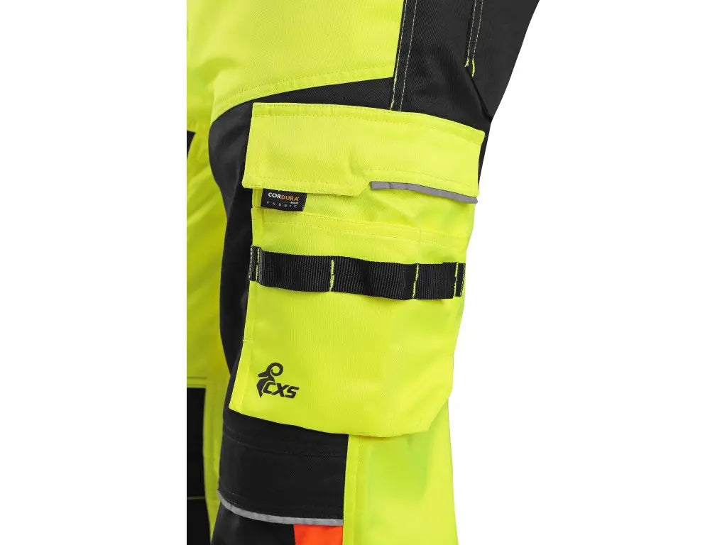Tasca tecnica multifunzione lato sinistro pantaloni giallo BENSON