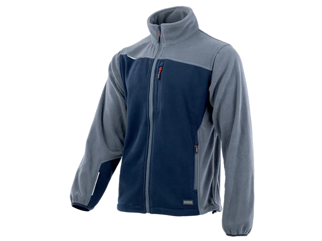 Pile da lavoro POLAR COMFORT PLUS grigio blu 350 g/m²