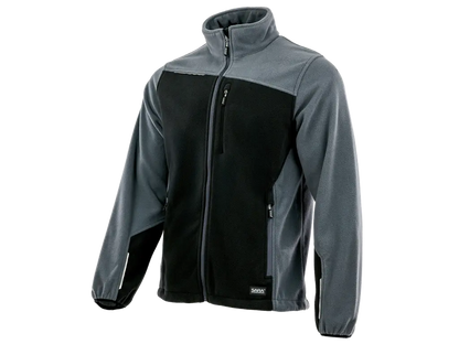 Pile da lavoro POLAR COMFORT PLUS grigio nero con tasche con zip