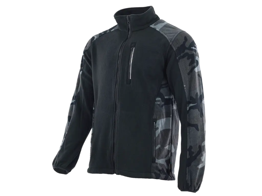 Pile da lavoro STANDARD PLUS militare con inserti riflettenti e vestibilità ergonomica.