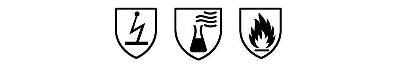 Pittogrammi e certificazioni del prodotto