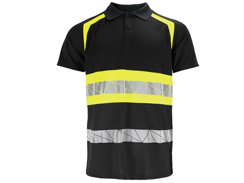 polo hv lavoro estivo poliestere riciclato