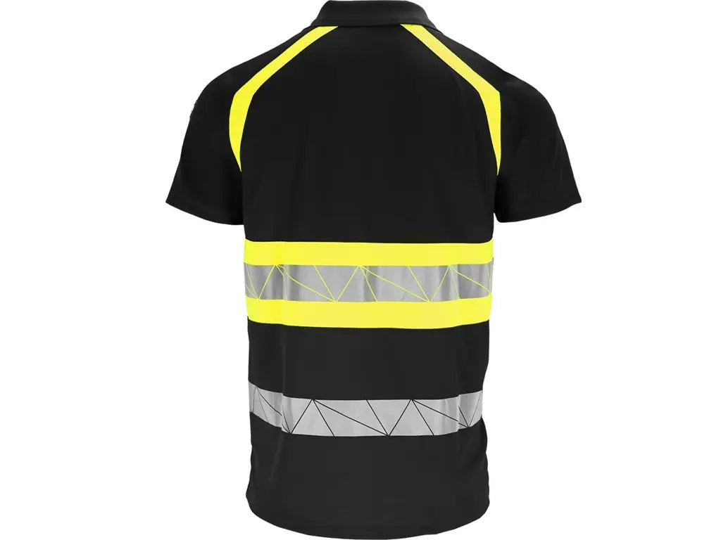 polo alta visibilità cantiere uomo