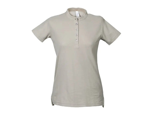 polo donna manica corta cotone lavoro