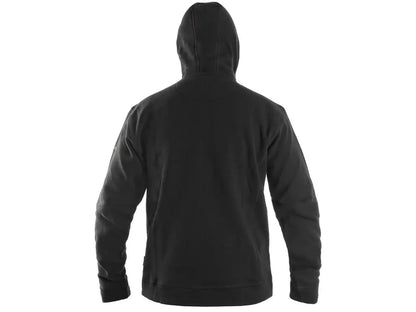 Felpa da lavoro con cappuccio HARRISON – zip, 360 g/m², personalizzabile
