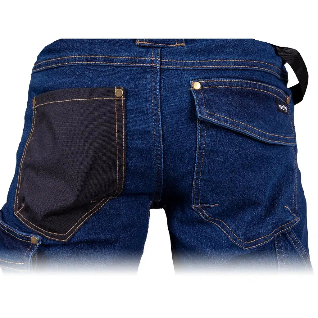 Jeans da lavoro vista tasche posteriori per edilizia e logistica – PWSTORE