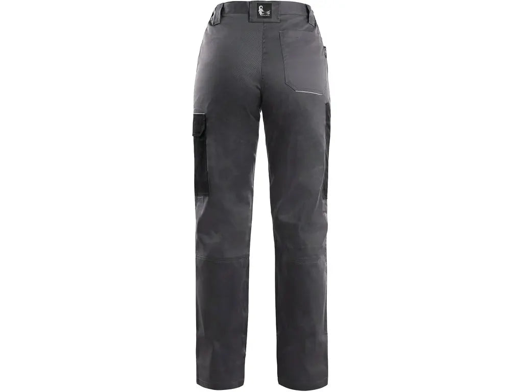 Pantaloni da lavoro Estivi PHOENIX da donna grigio-nero | PWSTORE