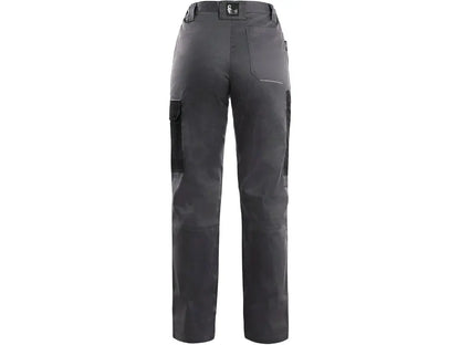Pantaloni da lavoro Estivi PHOENIX da donna grigio-nero | PWSTORE
