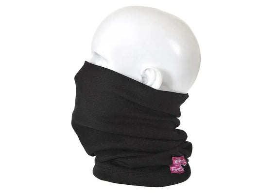 Scaldacollo FR Modaflame antistatico nero a 2 strati – PWSTORE