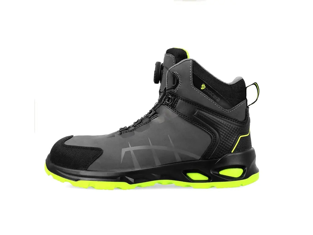 Scarpe antinfortunistiche alte NEXO con suola PU/PU SRC e protezione caviglia – PWSTORE