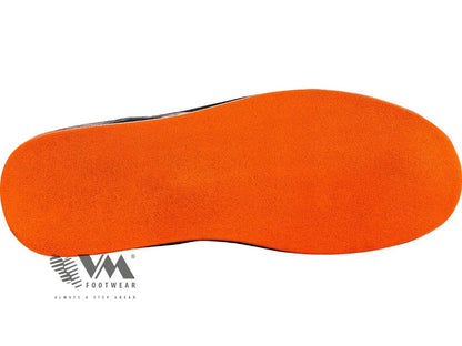 Scarpe asfaltisti HAMBURG S2 HRO 300°C suola liscia anticalore, vista suola – PWSTORE