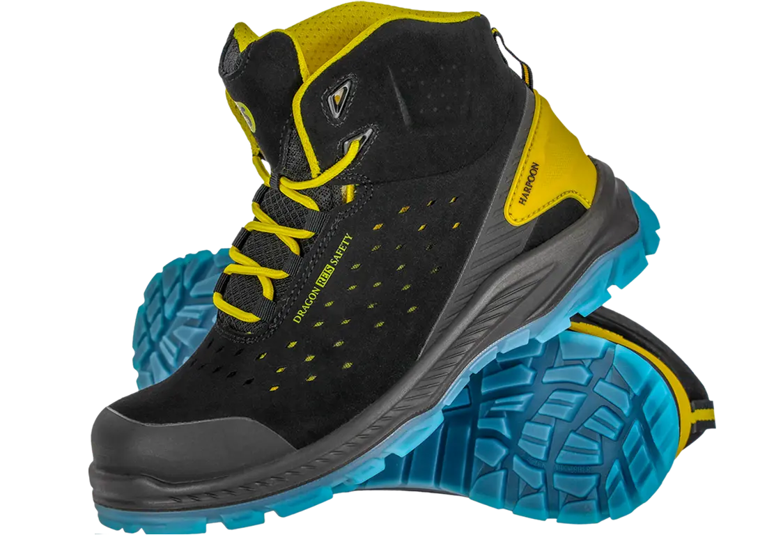 Scarpe antinfortunistiche HARPOON S1P metal free con puntale composito – PWSTORE