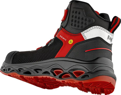 Scarpe da lavoro alla caviglia HONGKONG con suola ammortizzata PU PU