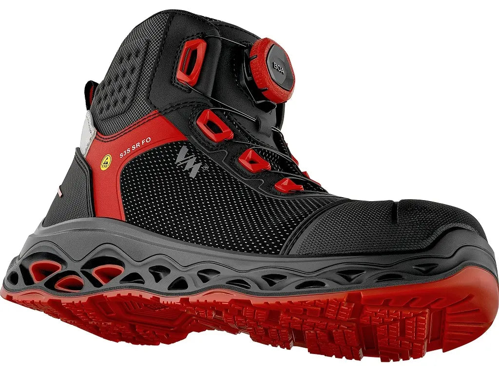 Scarpe antinfortunistiche HONGKONG S3S ESD con sistema BOA