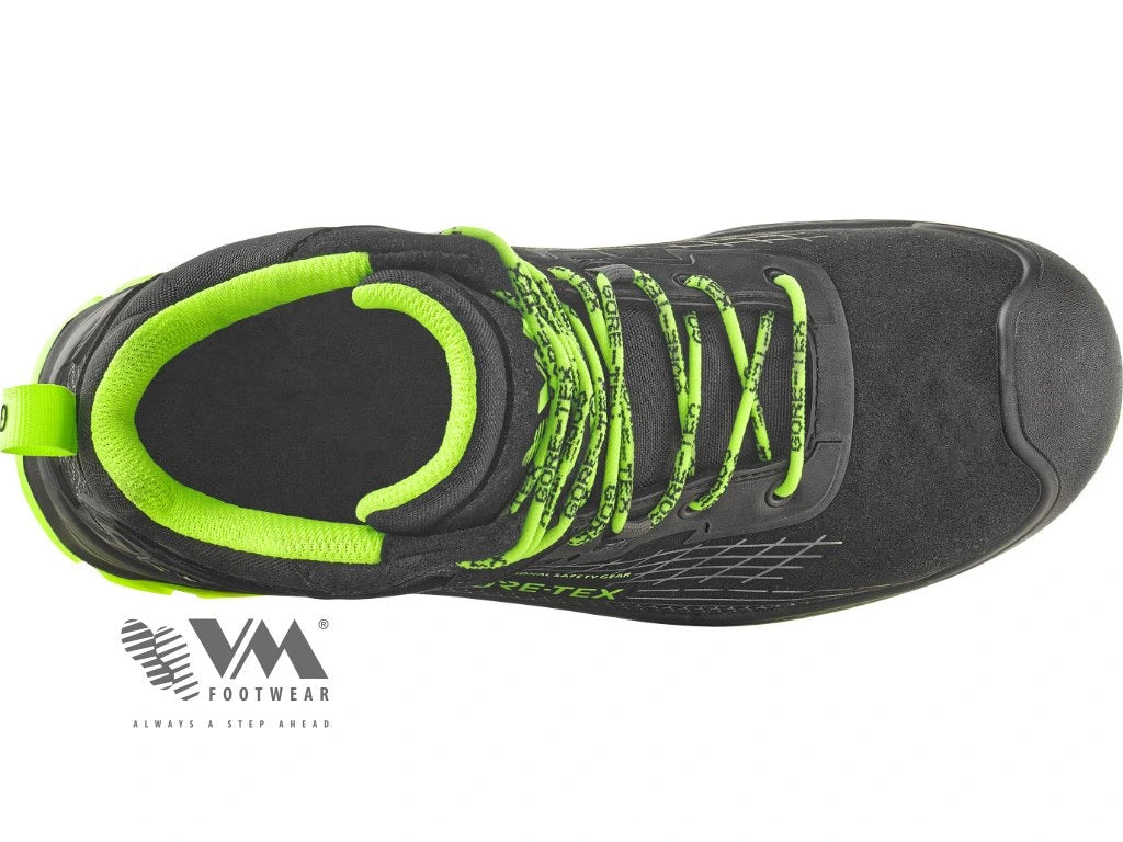 Scarpe da lavoro alte traspiranti in microfibra con suola PU TPU SR