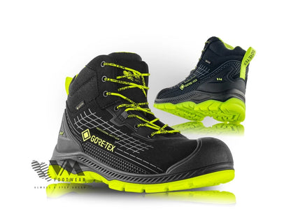 Scarpe antinfortunistiche alte BIRMINGHAM S7L con membrana GORE-TEX impermeabile