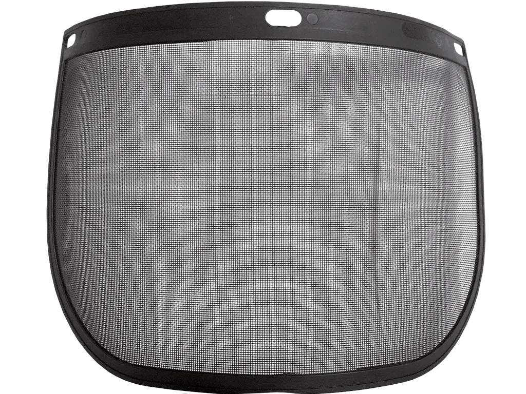 Visiera a rete di ricambio inox nera EN 1731 F 45 m/s – PWSTORE