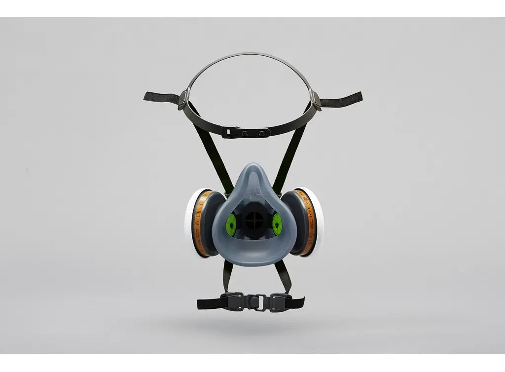 Dettaglio corpo interno in TPE low-profile della semimaschera BLS 4000 R NEXT – PWSTORE