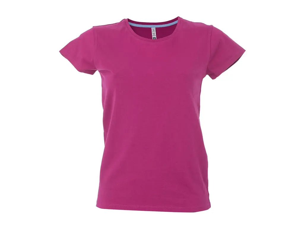 t shirt lavoro donna vestibilità femminile Lady Fucsia