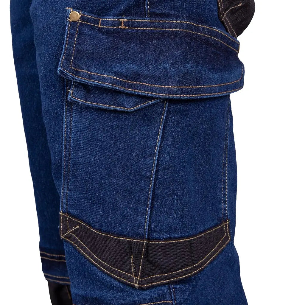 Jeans multitasche con inserti riflettenti per edilizia e logistica – PWSTORE
