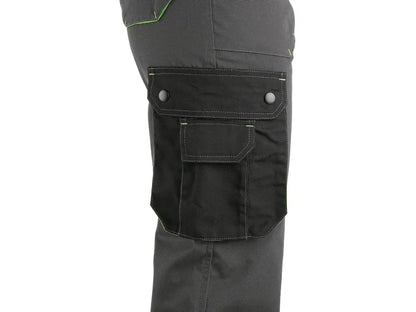 Dettaglio tasca laterale multifunzione pantaloni donna SIRIUS AISHA – grigio-verde – PWSTORE