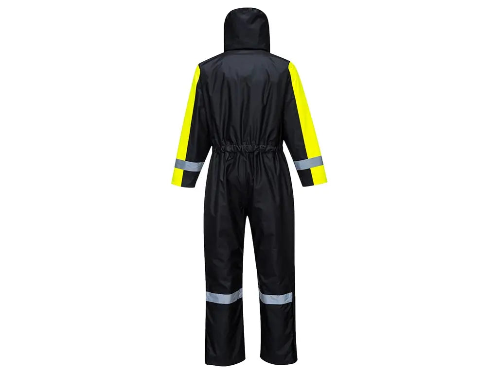 Tuta invernale vista posteriore, imbottita certificata EN 342 fino -36°C – PWSTORE