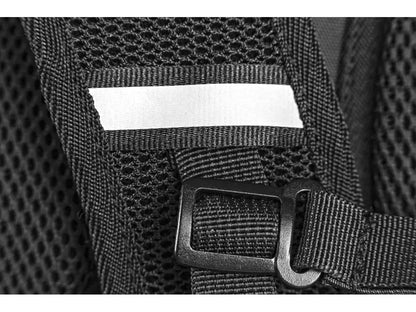 Zaino LEONIS sportivo piccolo nero impermeabile DryGuard 7L, dettagli fluorescenti – PWSTORE